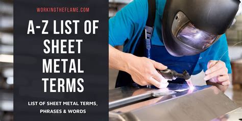 sheet metal terminology pdf